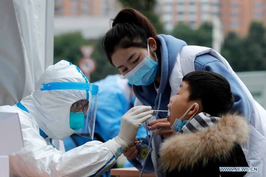 Citywide nucleic acid tests continue in Chengdu