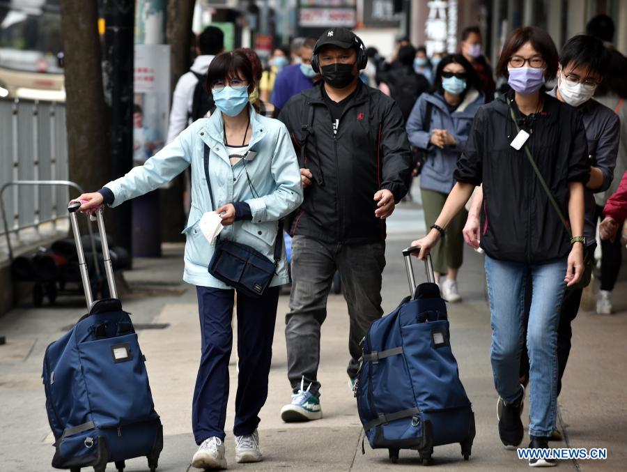 Hong Kong reports triple-digit COVID-19 spike for 3 consecutive days