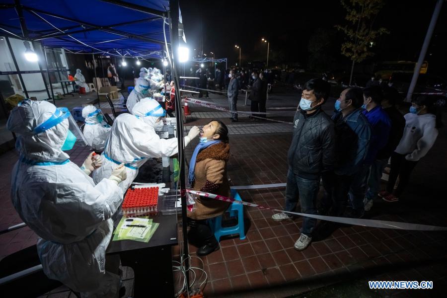 China's Chengdu to test all residents in virus-hit district