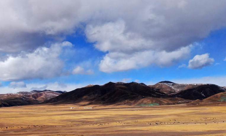 Scenery of Qilian County in Qinghai