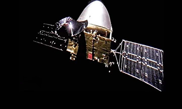 China's Mars probe over 100 mln km away from Earth