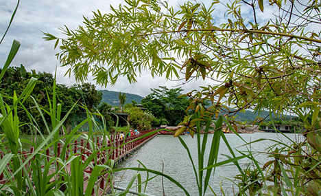 Ethnic minority village holds activities to promote tourism in Hainan