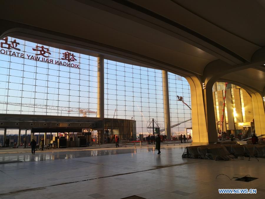 Over 100,000 workers participate in construction of Xiongan New Area
