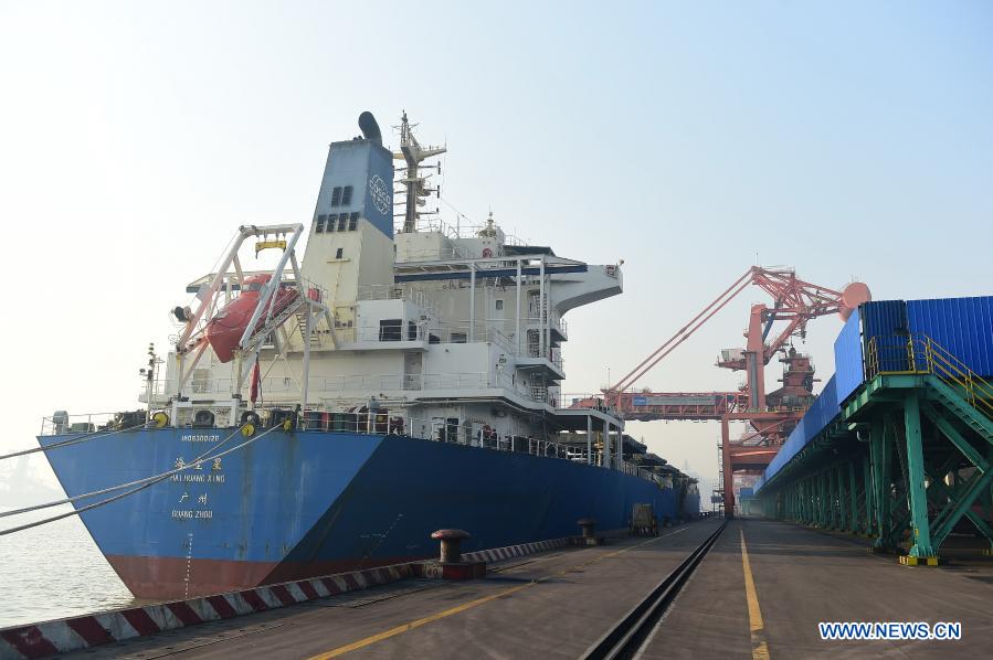Huanghua Port for thermal coal transportation steps up turnover rate