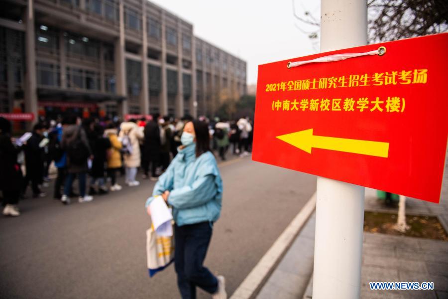 China's postgraduate admission exam kicks off