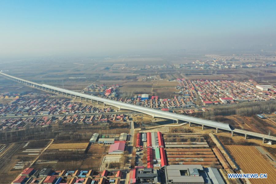 Intercity railway section linking Beijing airport with Xiongan New Area to be put into operation