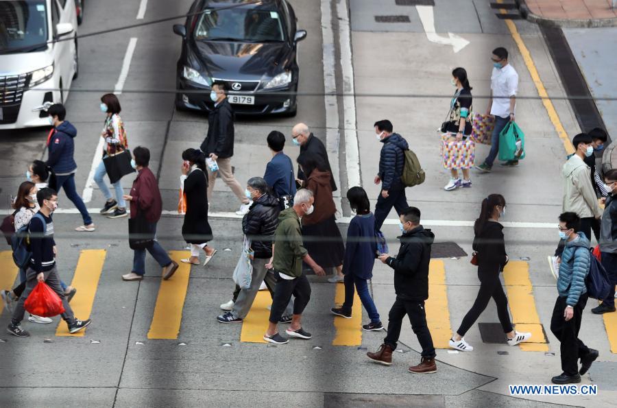 Hong Kong reports 59 new COVID-19 cases, exceeding 8,500 in total