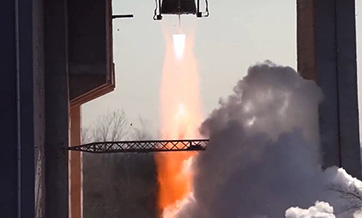 China tests high-thrust rocket engine for space station missions