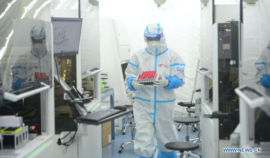 Nucleic acid test lab Fire Eye improves Shijiazhuang's testing capability