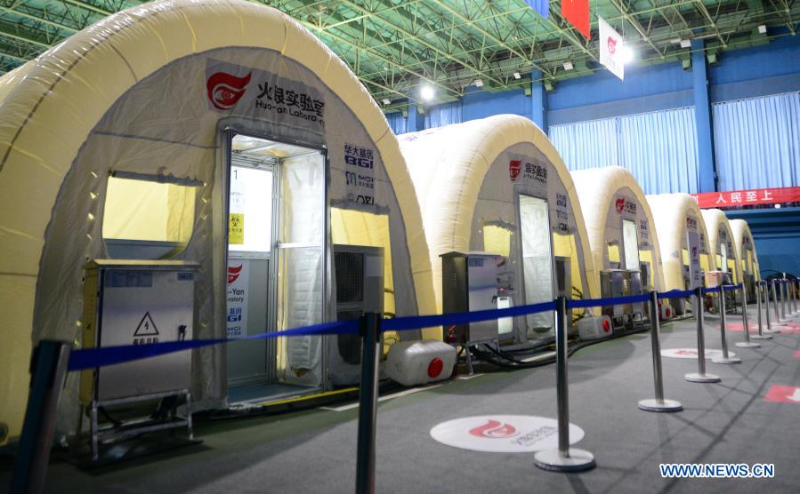 Nucleic acid test lab Fire Eye improves Shijiazhuang's testing capability