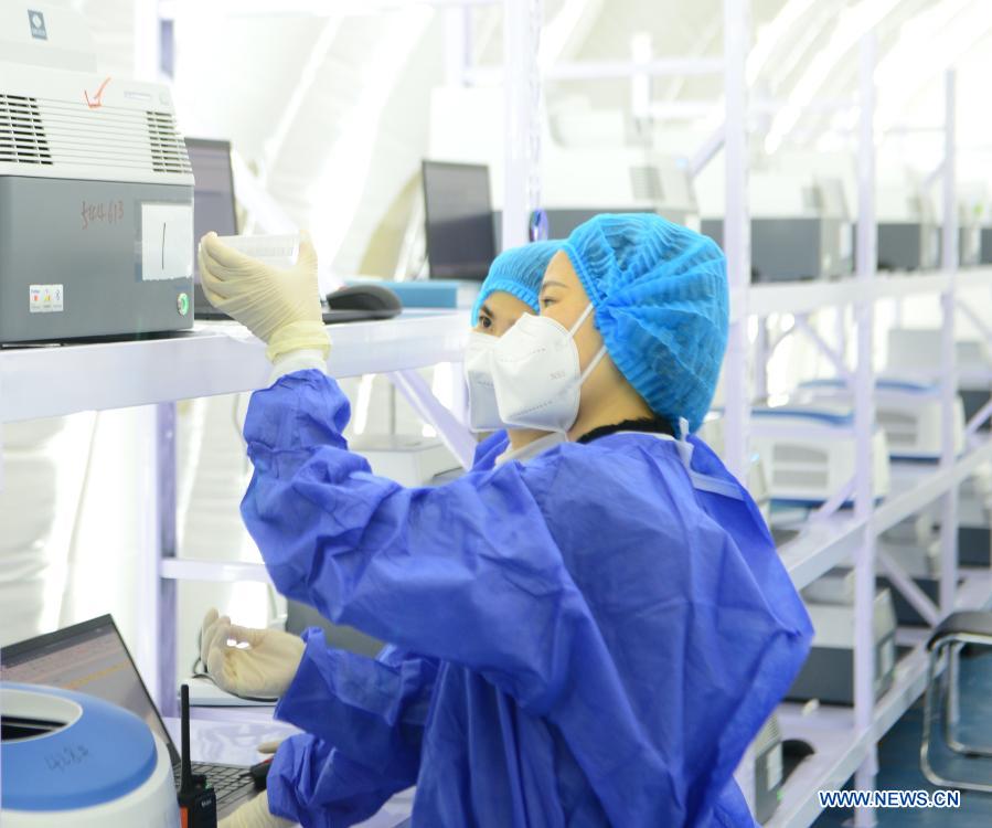 Nucleic acid test lab Fire Eye improves Shijiazhuang's testing capability