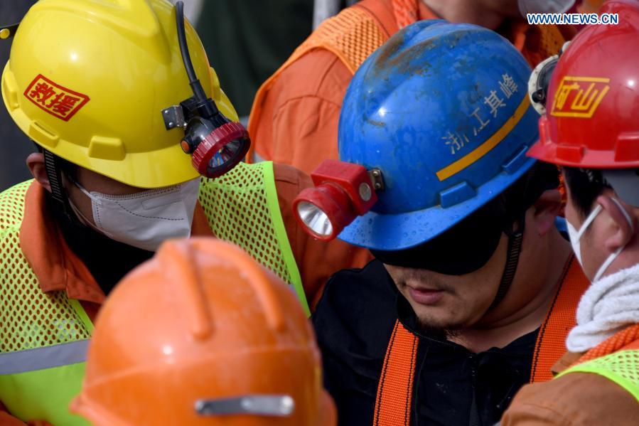 11 miners rescued from east China gold mine after 14 days