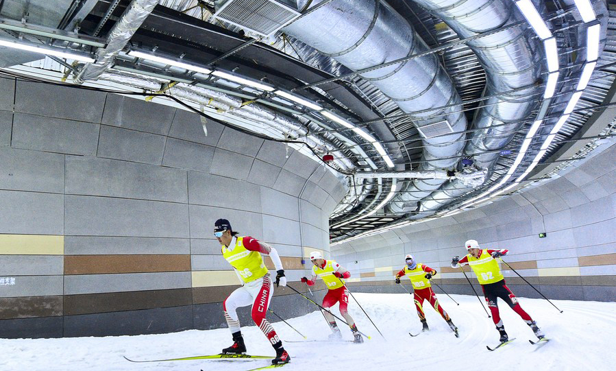 High-tech assisting Beijing Winter Olympics