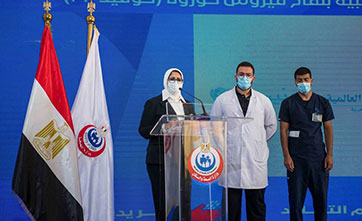 Egypt starts vaccinating medics with Sinopharm COVID-19 vaccine