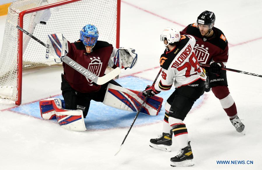 2020-2021 KHL ice hockey match