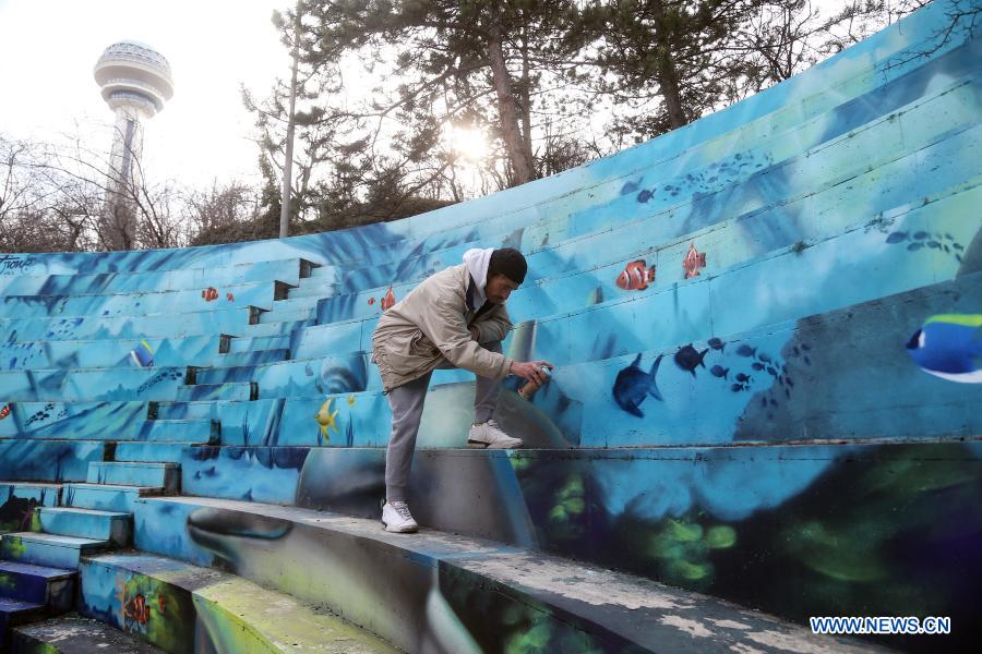 Graffiti art decorates Turkey's capital in times of COVID-19 pandemic