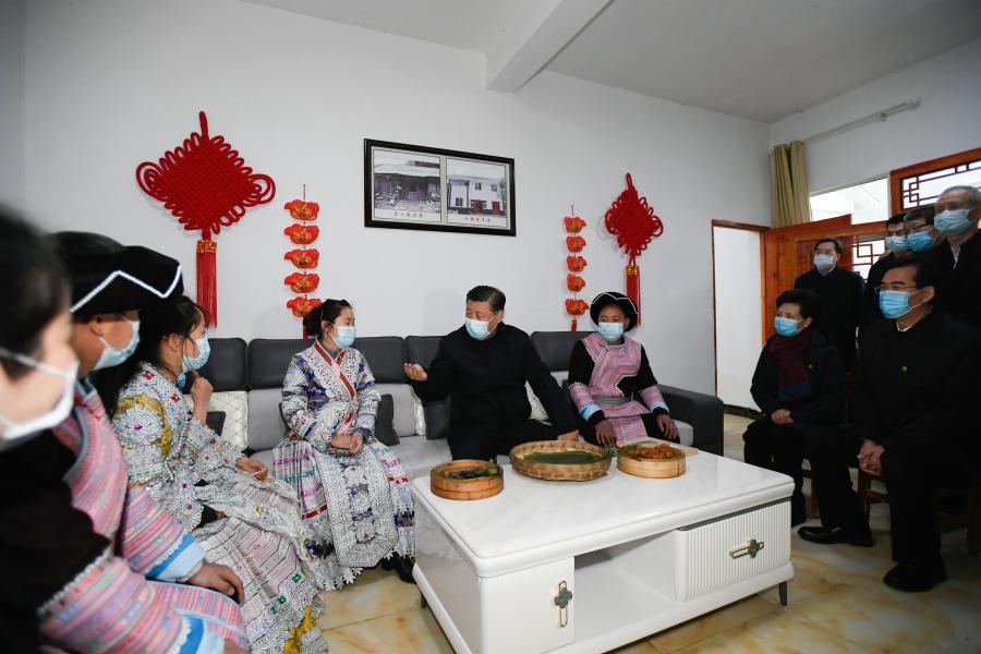 For 9 years, Xi spends time with ordinary people before Chinese New Year