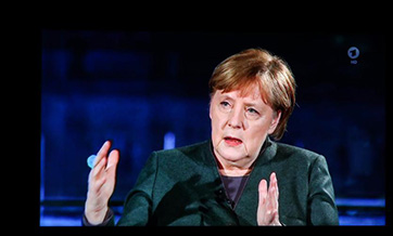 EU's policy towards China should be independent: Merkel, Macron