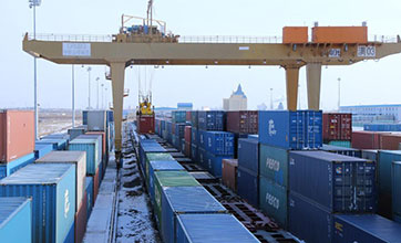 China's largest land port sees rising number of China-Europe freight trains