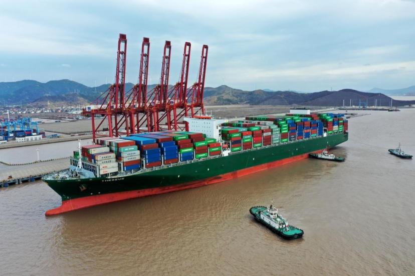 Rising container throughput indicates vitality of China's foreign trade