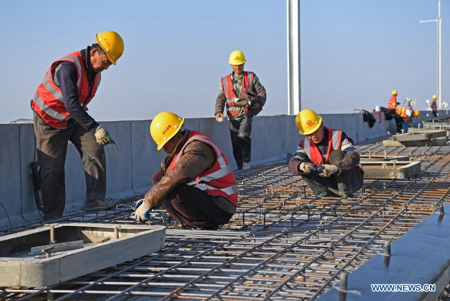Construction of Jiangxi section of Anqing-Jiujiang high-speed railway resumes