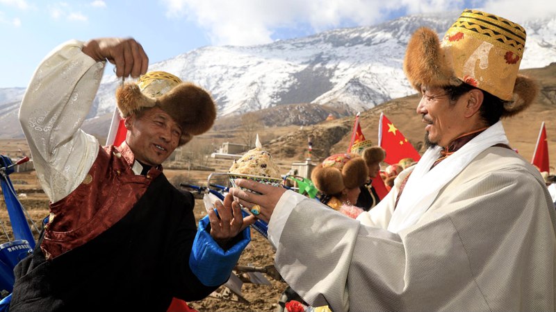 Traditional spring ploughing ceremony held in Lhasa, China’s Tibet