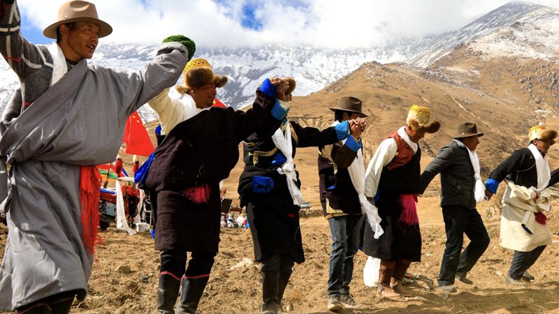 Traditional spring ploughing ceremony held in Lhasa, China’s Tibet