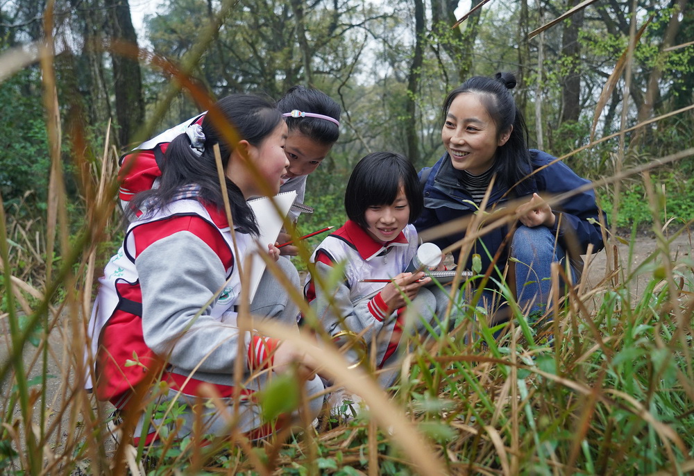 Young rangers devoted to protecting forests in east China's Jiangxi