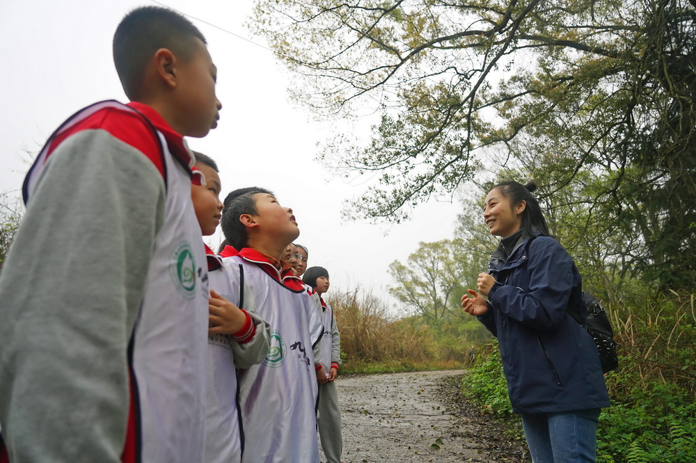 Young rangers devoted to protecting forests in east China's Jiangxi