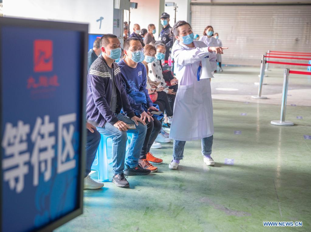 Two temporary COVID-19 vaccination sites set in Chongqing