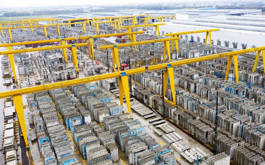 China sees rapid development of prefabricated construction