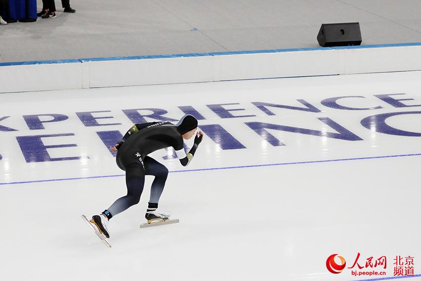 Non-contact award ceremonies held during test event for Beijing 2022