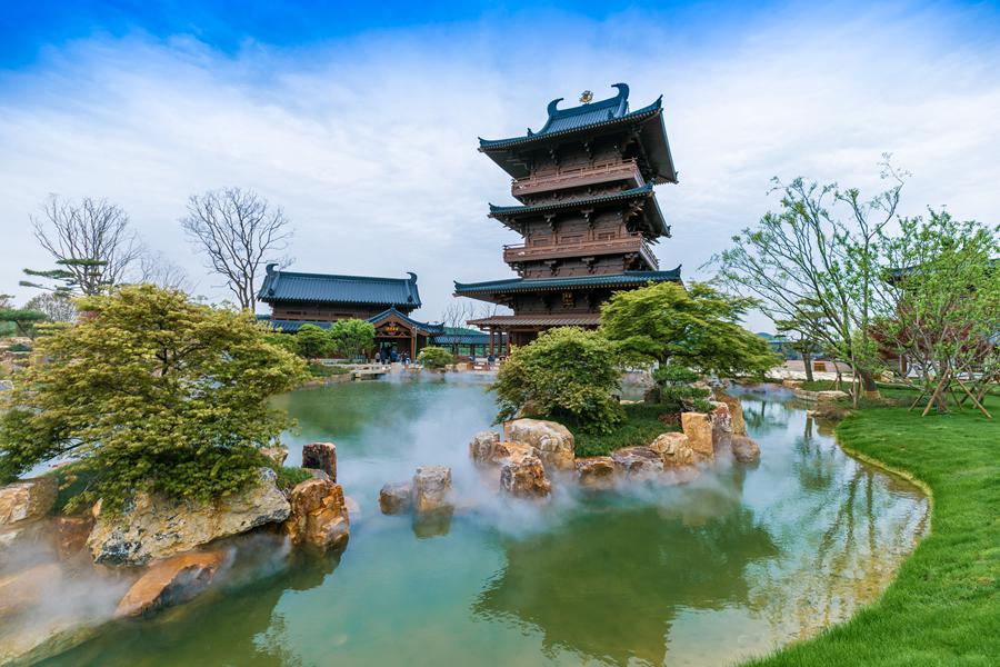 Jiangsu hosts horticultural expo in gardens transformed from quarry remains