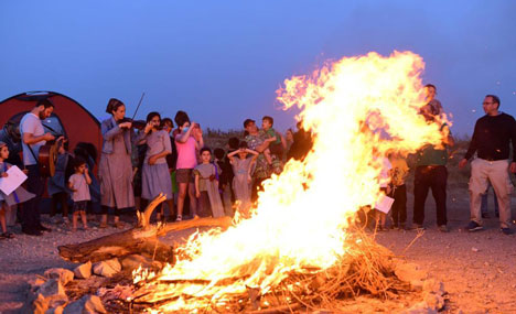 Israelis celebrate Jewish festival Lag BaOmer