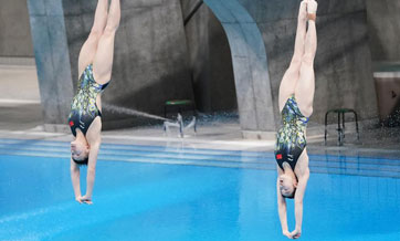 China wins women's 3m synchronised final during FINA Diving World Cup