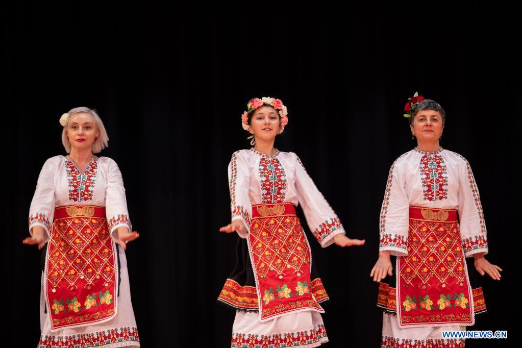 Performers dance during Race Relations Day Multicultural Festival in Wellington