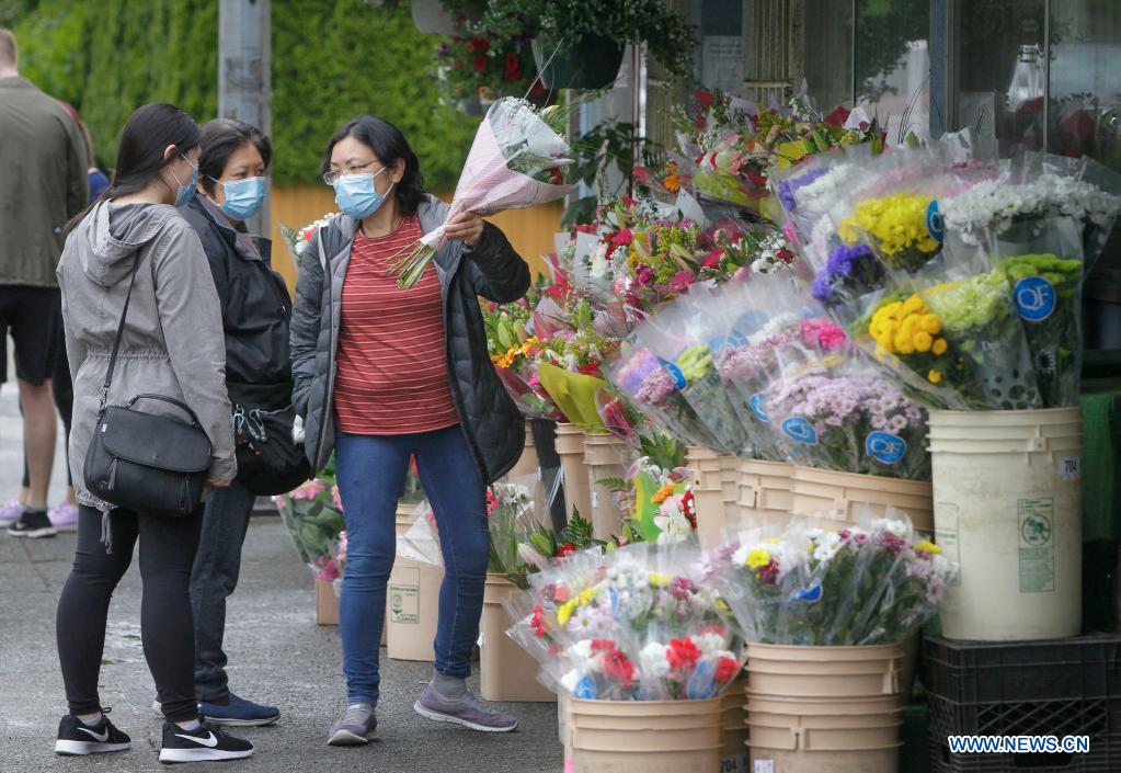 Mother's Day marked in Burnaby, Canada