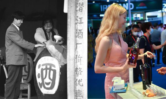 Change in Chinese consumption behavior over past decades 