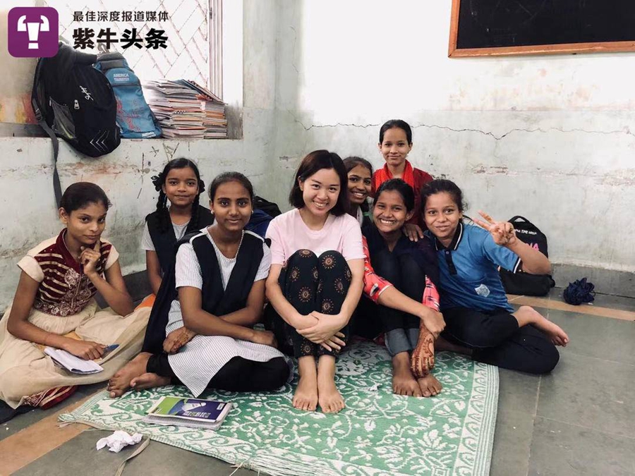 Chinese girl volunteers to teach in world's underprivileged communities for four years