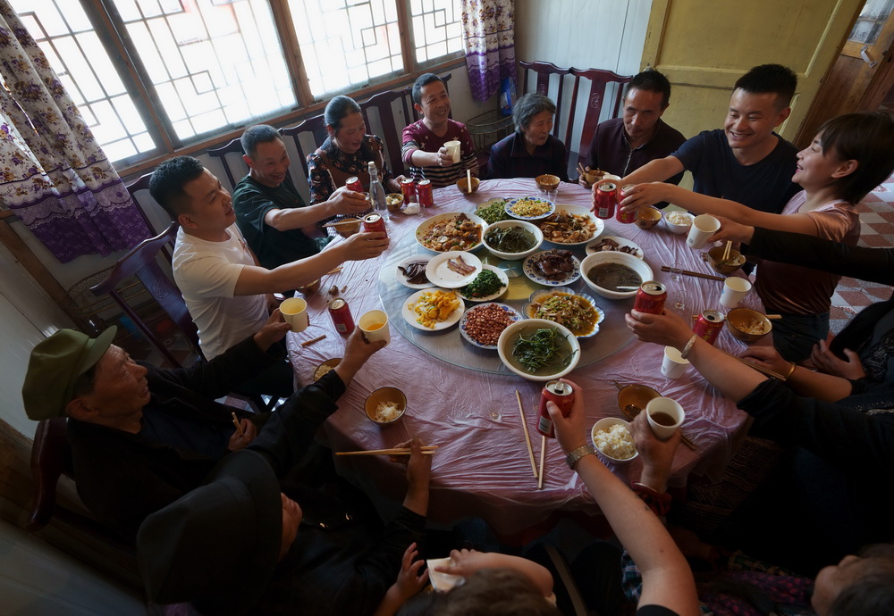 Blended family embraces new life through hard work