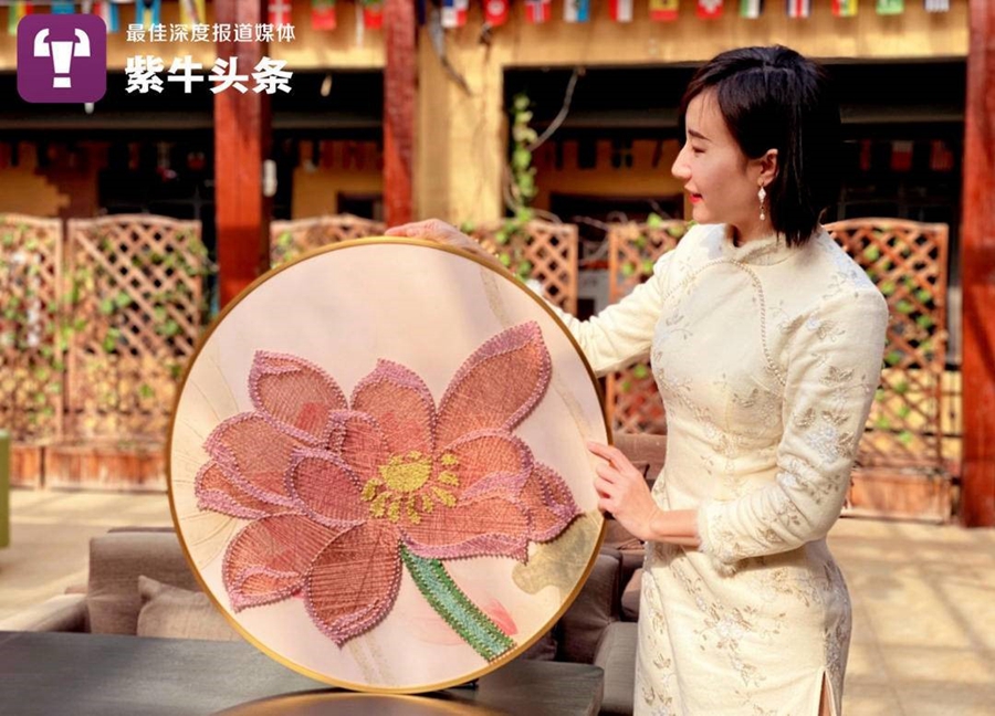 Chinese artist earns up to 1 million yuan a year making innovative pushpin paintings