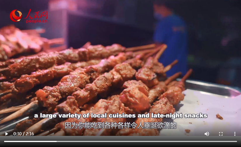 Devouring exuberant Xinjiang delicacies at Hotan Night Market