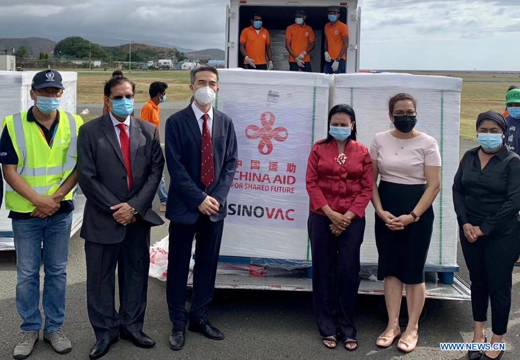 Timor-Leste receives China-donated COVID-19 vaccines
