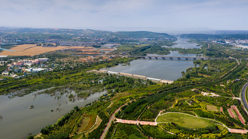 China's Luoyang adorned with green oases