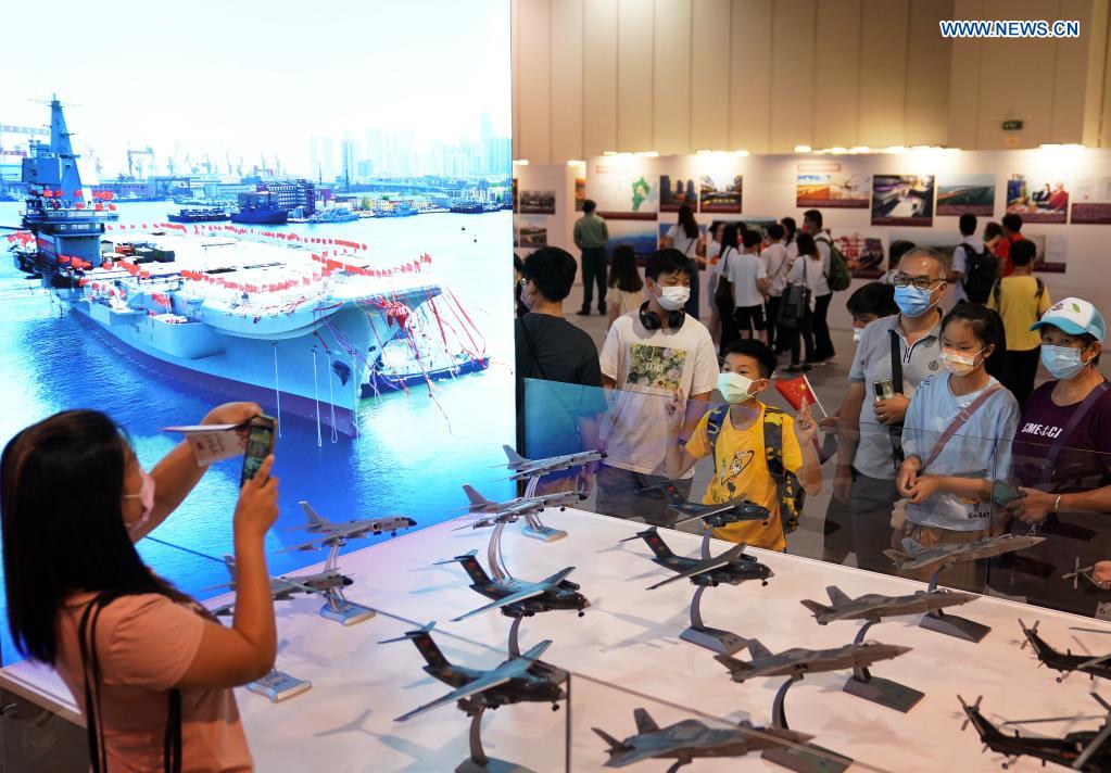 Exhibition held in Hong Kong to mark CPC centenary