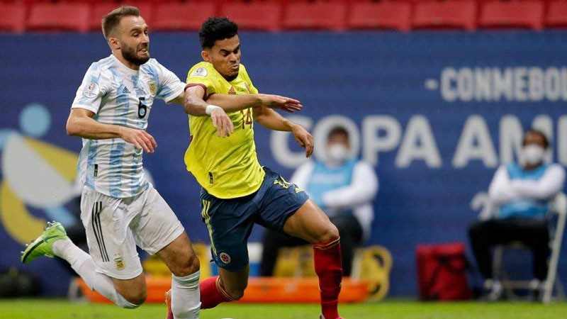 Argentina sink Colombia on penalties to reach Copa America final