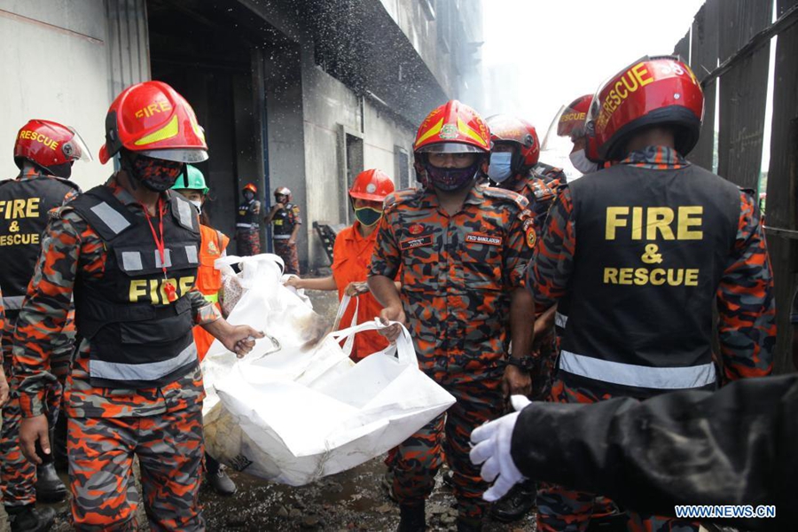 51 confirmed dead in juice factory fire in Bangladesh: official