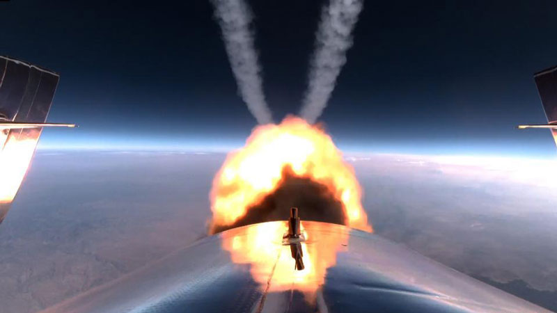 Virgin Galactic completes first fully crewed test spaceflight