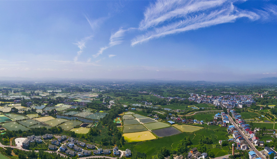 Liangping’s countryside scenes impress and refresh, fishery sector upgraded