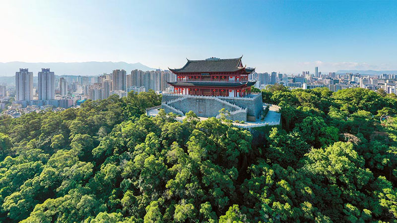 World heritage city: Fuzhou, with its rivers, mountains and historic buildings